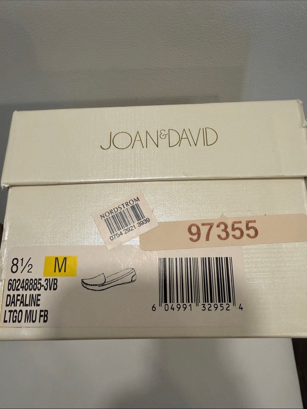 Joan & David sequin loafer flats